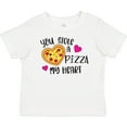 thumbnail image 3 of Inktastic Valentine's Day You Stole a Pizza of My Heart Boys or Girls Baby T-Shirt, 3 of 5