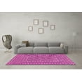 thumbnail image 3 of Ahgly Company Indoor Square Persian Pink Traditional Area Rugs, 4' Square, 3 of 4