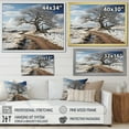 thumbnail image 4 of Designart "Meadow Horizon With A Road" Meadow Canvas Art Print, 4 of 7