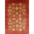 thumbnail image 1 of Ahgly Company Indoor Rectangle Mid-Century Modern Red Oriental Area Rugs, 2' x 5', 1 of 6