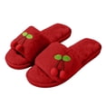 thumbnail image 6 of Wensltd Women Slide Slippers Soft Flat Sole Indoor Daily Slippers Wide Width For Bedroom Solid Color, 6 of 8