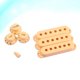 thumbnail image 4 of Juego de 3 cubiertas para pastillas de bobina simple de 48/50/52 mm, perillas de volumen y tono, y puntas de interruptor para guitarra eléctrica Stratocaster Strat ST (beige)., 4 of 5