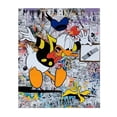 thumbnail image 1 of Disney Street Graffiti Art Canvas Paintings Mickey Mouse and Donald Duck Poster Print Wall Art Picture for Bedroom Home Decor13x18cm No Frame Gao Jinjia LED, 1 of 2