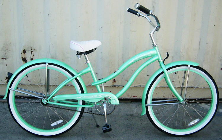 walmart mint green bike