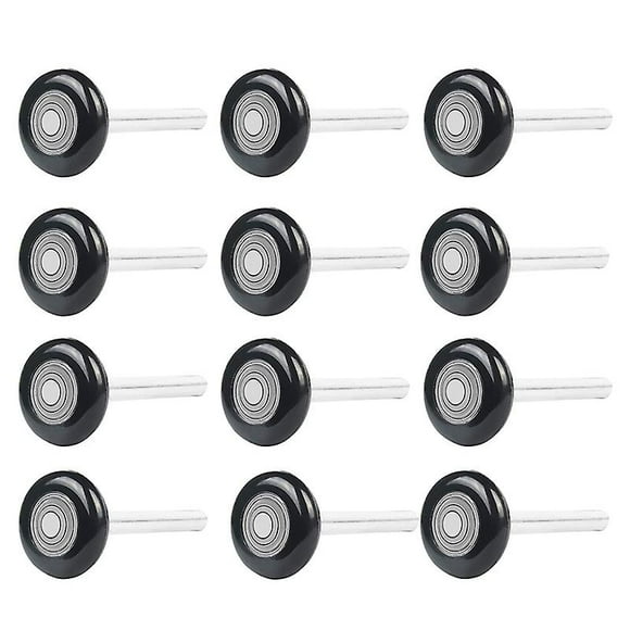 12 Pcs 2 Inch Garage Door Rolle Nylon Garage Door Wheels For Garage Track Replacement With Sealed 6