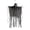 Light Gray#, variant on Halloween Hanging Witch Skeleton Door Curtain, Tattered Gauze Ghost Witch Hanging Decoration for Haunted House Door Window Party Decor(Orange)