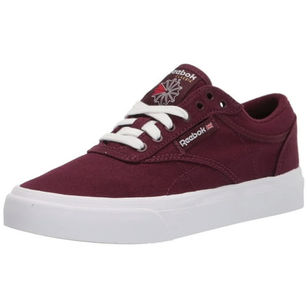 Reebok unisex adult Club C Coast Sneaker, Maroon/White/Rubber Gum, 6.5 Women 5 Men US