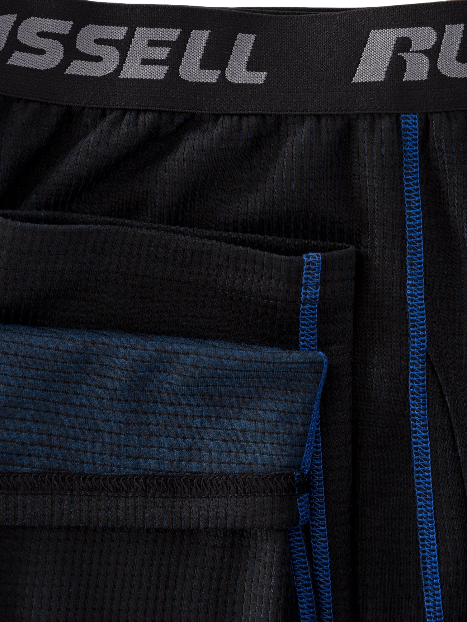 Russell Mens & Big Men's L3 Tech Grid Baselayer Performance Thermal Underwear Pant, Sizes M-5XL