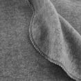 thumbnail image 4 of Mainstays Super Soft Fleece Blanket, Gray, Full/Queen, All Ages, Multi-Room Use, 4 of 5