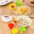 thumbnail image 4 of Ensemble de Service de Chips et Trempette Compact, Clips de Trempette Assortis avec Pince en Silicone pour Plus d'Assiettes Surchargées, Facile à Ranger et à Transporter, 4 of 6