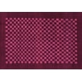 thumbnail image 1 of Ahgly Company Indoor Rectangle Checkered Pink Modern Area Rugs, 5' x 8', 1 of 4