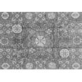 thumbnail image 1 of Ahgly Company Indoor Rectangle Abstract Gray Modern Area Rugs, 5' x 7', 1 of 4