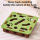 thumbnail image 2 of Methold Juguete rompecabezas para gatos, caja de laberinto de fieltro, enriquecimiento para gatos de interior, equipado con tres campanas, Juguetes para gatos tipo+3, 2 of 6