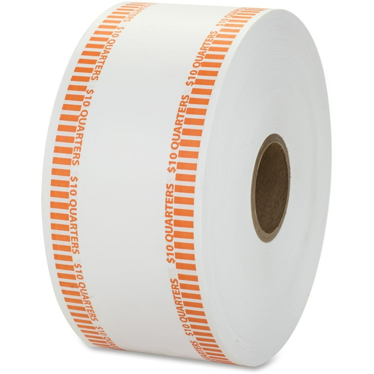 Automatic Coin Rolls, Quarters, $10, 1900 Wrappers/Roll Automatic Coin Rolls, Quarters, $10, 1900 Wrappers/Roll