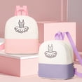 thumbnail image 3 of gcong Stylish Ballerina Dance Backpack For Cute Cartoon School Bag And Shoulder Storage For Daily Use Purple, 3 of 4