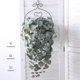 thumbnail image 3 of 3pcs Artificial Hanging Plants 76cm Wall Hanging Eucalyptus Rattan With Built-in Iron Wire Simulation Faux Plants Vines Green Leaves Art Decoration Fo, 3 of 5