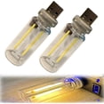 thumbnail image 1 of Lámparas de ambiente para interiores de inspiración retro, lámparas de noche retro para coche con USB, luces de ambiente para interiores de coche, lámparas retro para coche, bombillas para coche, luz, 1 of 7