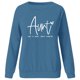 thumbnail image 1 of Gibobby Sudaderas para Mujer Linda sudadera de manga larga para adolescentes y mujer(Azul,XG), 1 of 3