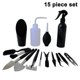 thumbnail image 1 of 15-Piece Set Transplanting Tools, Mini Garden Succulent Tool Small Gardening Hand Tools Set, 1 of 4
