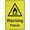 Warning Sign 1, variant on Warning Isolate Elsewhere Sign For Business 8"x12" Rust Free Aluminum Uv Printed,4 Pre-Drilled Holes.DurableWeatherproof