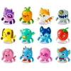 Pinata Smashlings: Deluxe Box B 12 Collectible Figure Pack - Rainbow Whale Edition, 1.6" Characters, 2 Rare & 2 Ultra Rare