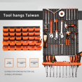 thumbnail image 3 of 10pcs Wall-Mounted Hardware Tool Hanging board Hole plate hook Part, 3 of 9
