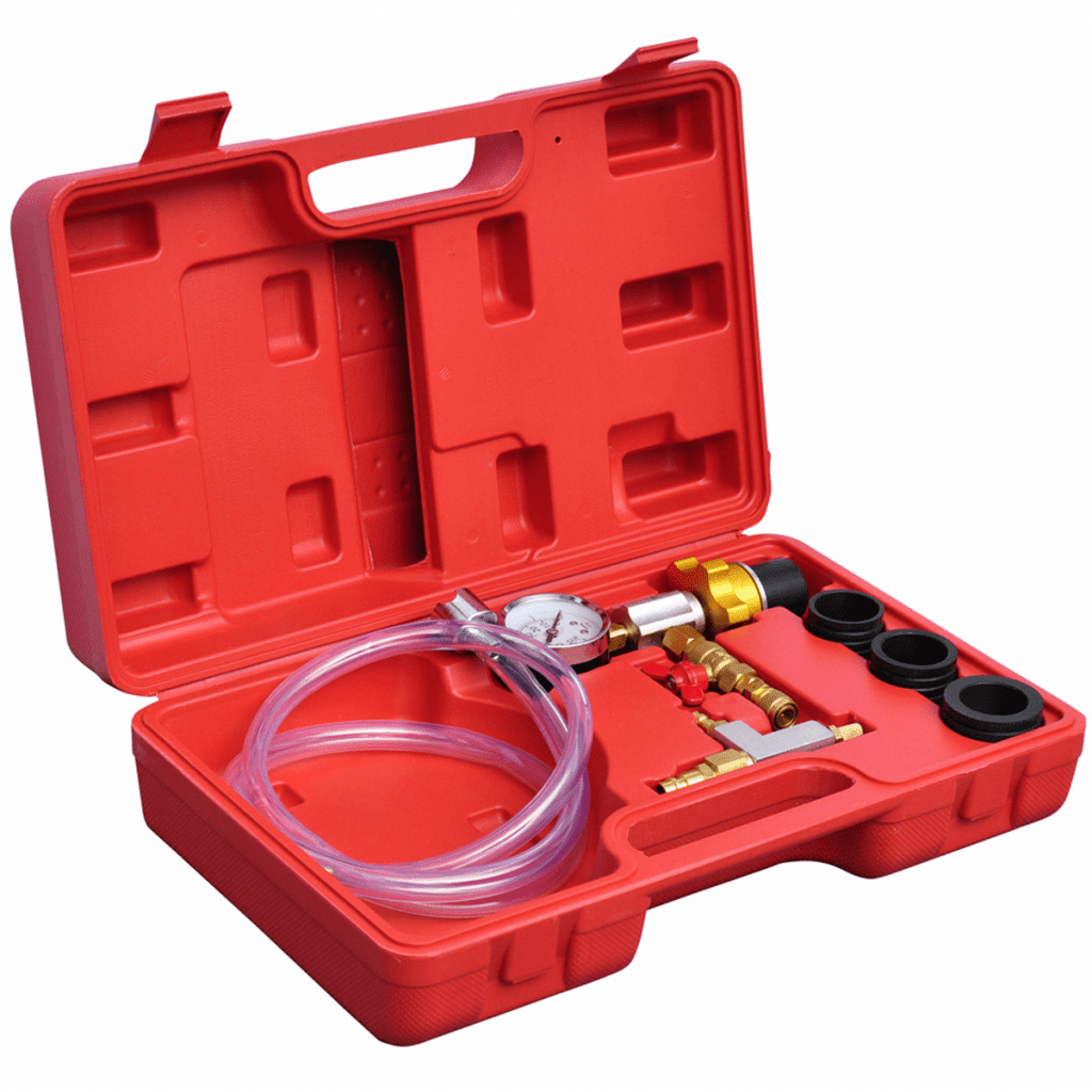 Auto Engine Vacuum Cooling System Coolant Radiator Kit Refill & Purge