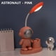 thumbnail image 4 of Fiudx Lámpara de Escritorio de Astronauta, Luz Led Recargable, Diseño de Bolígrafo Compacto, Manguera Metálica Flexible, Carga Usb, Ideal para Estudio, Oficina y Dormitorio, Tamaño Compacto de 7,2 X, 4 of 7