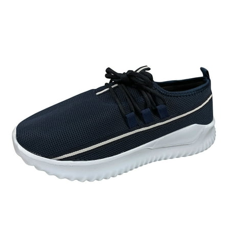 

adviicd Sneakers For Women Ladies Fashion Solid Color Mesh Breathable Strap Flat Casual Neon Sneakers Women