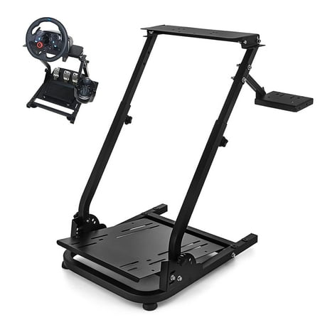 SHZOND G920 Racing Wheel Stand Height Adjustable Driving Simulator Cockpit, Racing Steering Wheel Stand Fit Logitech Compatible with Logitech G25, G27, G29, G920 Gaming Cockpit