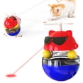 thumbnail image 3 of Juguetes infrarrojos interactivos automáticos de la bola de la placa giratoria del gato divertido eléctrico infrarrojo, 3 of 8