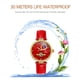 thumbnail image 4 of Mirar Reloj mecánico automático para mujer con correa de cuero Reloj de pulsera con pantalla luminosa de diseño hueco para mujer 1 1, 4 of 5