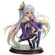 thumbnail image 1 of NO GAME NO LIFE Figura de la hermana menor Shiro, aproximadamente 6 pulgadas con reposamuñecas, postura sentada con corona con tablero de ajedrez, chasis, modelo anime, kit de garaje de PVC, 1 of 7