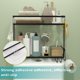 thumbnail image 3 of Estante Stora para baño sobre el inodoro, estante Saver Izer de 2 niveles, estante inclinable con soporte, 3 of 5