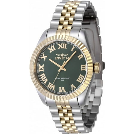 Invicta 47415 Women's Specialty Quartz Green Dial Bracelet Watch