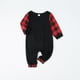 thumbnail image 1 of Pijamas familiares europeos con estampado navideño de moda, traje para padres e hijos, monos de poliéster para bebés., 1 of 5