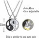 thumbnail image 3 of Friendship Necklace Ying Yang, Yin Yang Couple Chain, Tai Chi Pendant Necklace, Ying Yang Necklace, 3 of 5