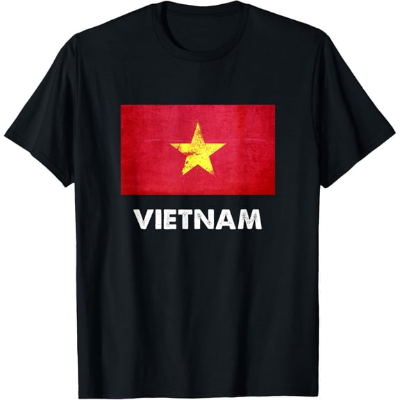 t-shirt Vietnam Flag Shirt | Vietnamese T-Shirt mens,black,women,funny,journey,Crew Neck, Short Sleeve,custom clothing patterns.gift