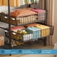 thumbnail image 3 of Zocalo Perchero Metálico 194x175cm Rack Organizador de Ropa Industrial con Cestas Deslizantes, Estantes Ajustables y Capacidad de 400 kg, Armario Abierto para Dormitorio, Color Negro, 3 of 8