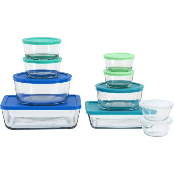 Anchor Hocking Bake And Food, Anchor Hocking Classic Glass Food Storage Containers With Lids