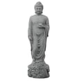 thumbnail image 1 of Estatuil pequeña de Buda, meditación, artesanía, para decoración del de sa de yoga del jardín del hogar, 1 of 9