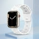 thumbnail image 1 of Correa de silicona para Apple Watch Ultra 8 7 6 5 4 3 2 1 SE (Blanco 38/40/41 mm), 1 of 7