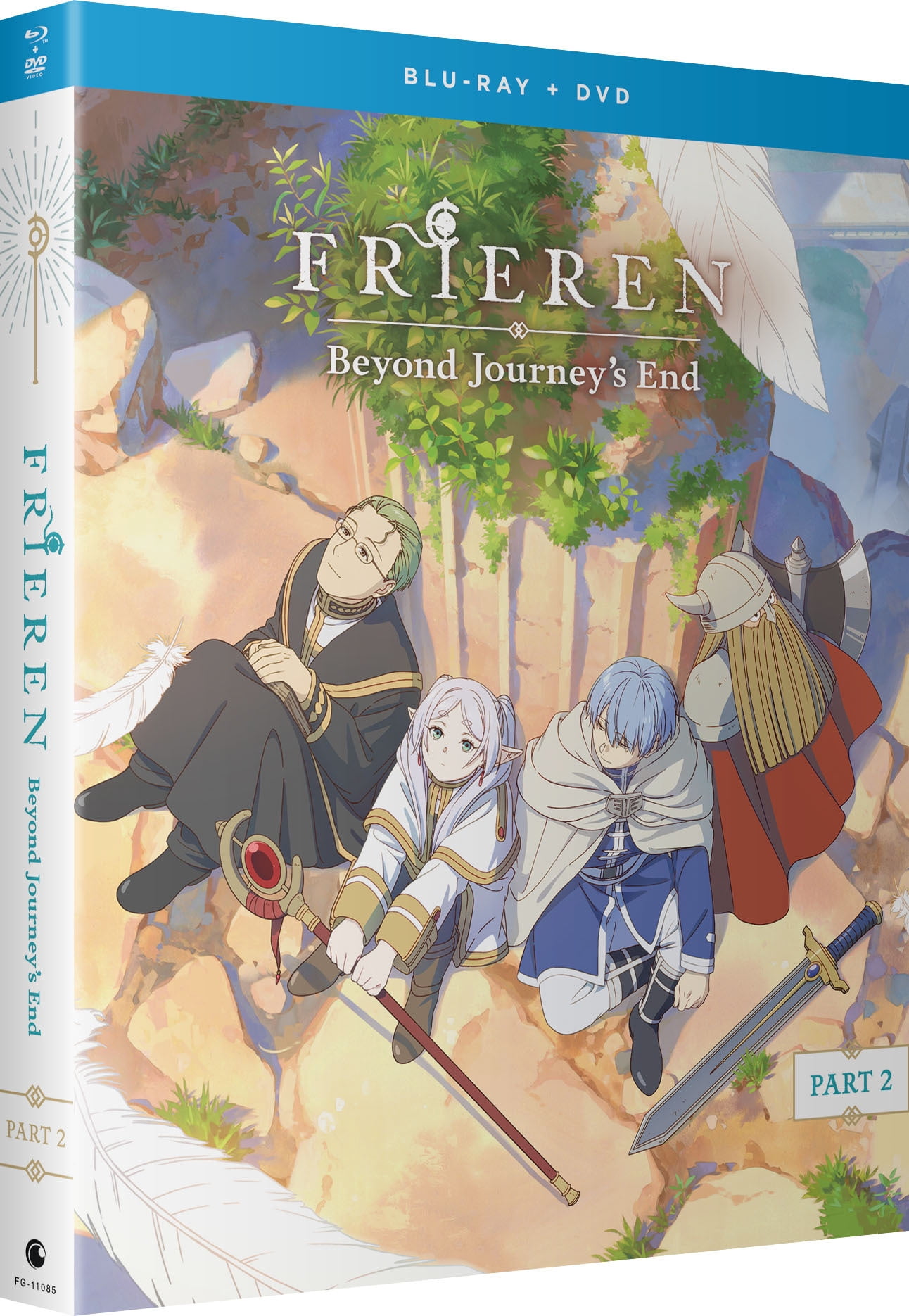 Frieren: Beyond Journey's End: Part 2 (Blu-ray + DVD) Crunchyroll Afventure, Animated, Anime-shonen