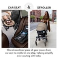 thumbnail image 6 of Gold Shyft DualRide with Carryall Storage Infant Car Seat and Stroller Combo(Jasper), 6 of 13