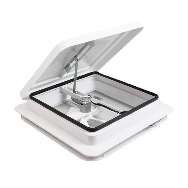 Effortless Ventilation Solutions: RV Trailer Vent Cover Base with Motor Fan Blade Exhaust Fan