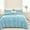 Light Blue, variant on ZRNBAST Fluffy Twin Comforter Set, Tie-dye Blue Green Plush Fleece Bedding Sets, Super Soft Faux Fur Bed Set with Zipper, 1 Fuzzy Comforter with 2 Pillowcases(Blue Green,Twin)