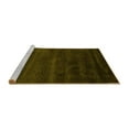 thumbnail image 2 of Ahgly Company Machine Washable Indoor Rectangle Abstract Yellow Contemporary Area Rugs, 4' x 6', 2 of 4