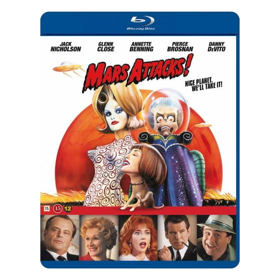 Mars Attacks! [ Blu-Ray, Reg.A/B/C Import - Denmark ]