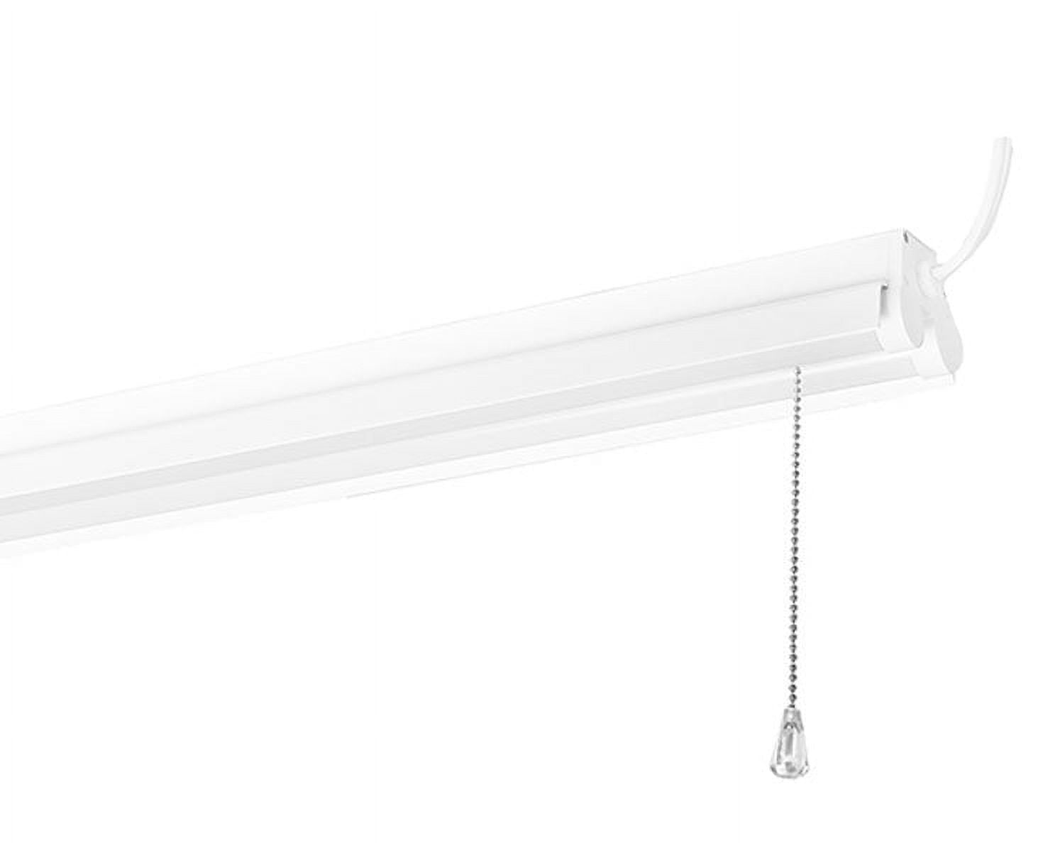 Hyper Tough 4 ft 5000 Lumen LED Shop Light, White, 2-Pack