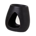 thumbnail image 1 of DOLITY Ceramic Essential Oil Burner Ceramic Oil Diffuser for Bedroom Office Wedding Black, 1 of 9
